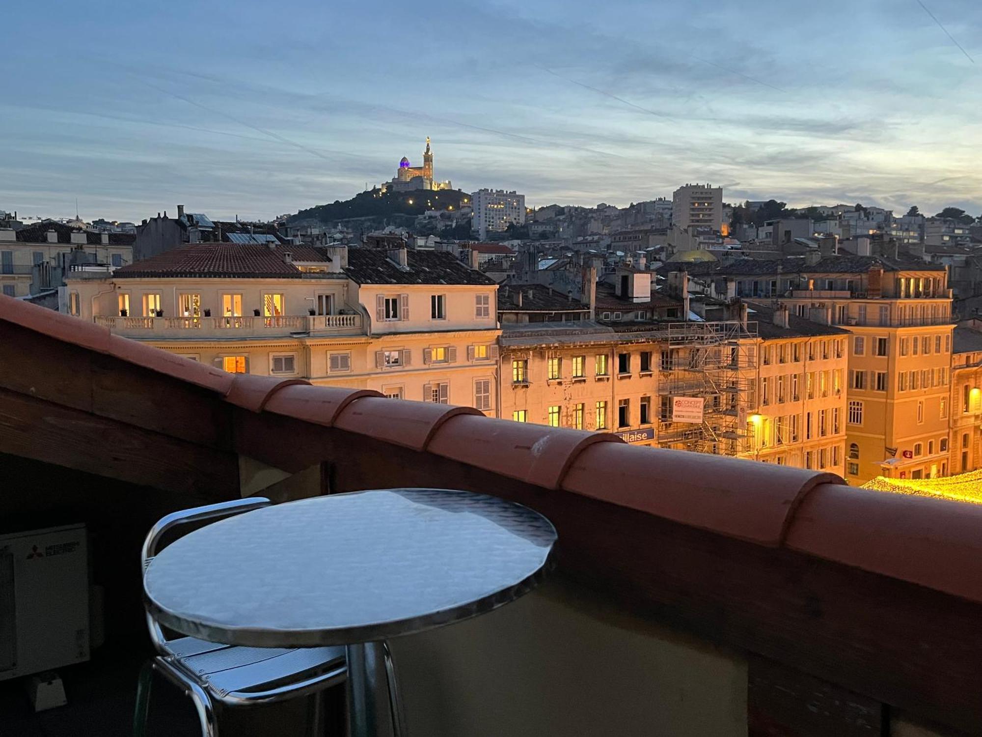 Апартаменти Loft Moderne Vue Vieux Port Terrasse Rooftop Марсель Екстер'єр фото